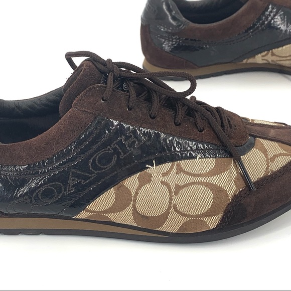 Coach Kodie Signature Sneaker A1390 Size 8 - Picture 9 of 11